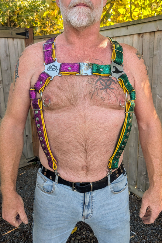 Cockeye Kink: Deluxe "Pink and Green Witch" Backplate