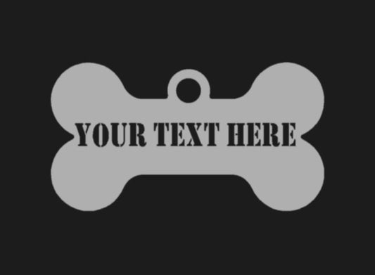 Custom Puppy Name Bone
