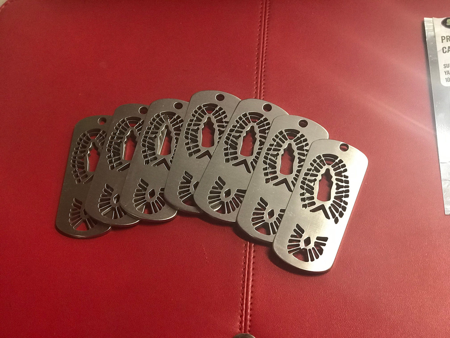 Bootprint Dog Tag