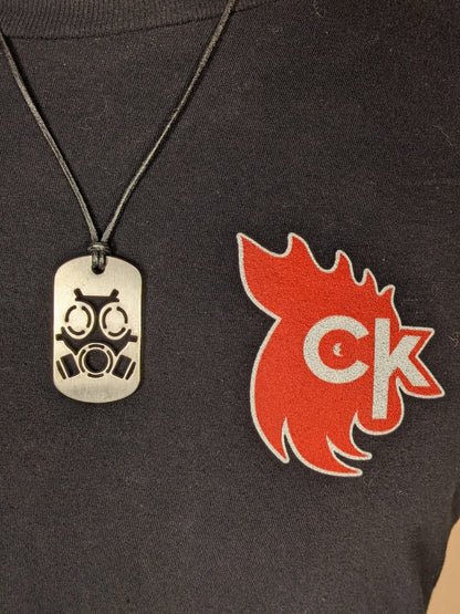 Gas Mask Dog Tag