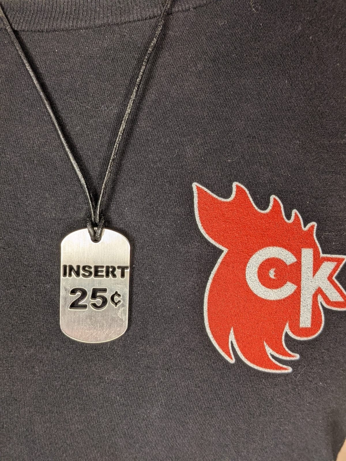 Insert Quarter Dog Tag