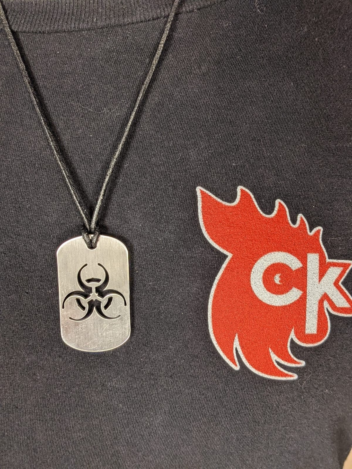 Biohazard Dog Tag