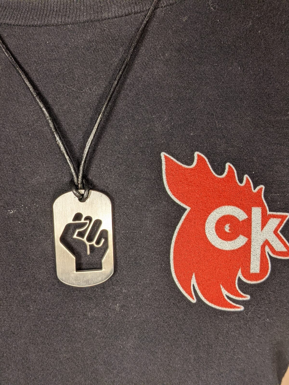 Fist Dog Tag
